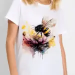 Hand Painted Custom T-Shirt: Personalized Art Clothing